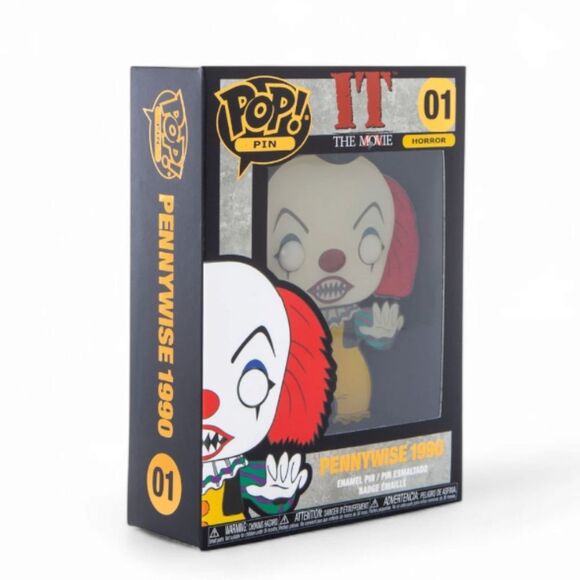 Pop! Pin It The Movie Pennywise 1990 Enamel Pin - Picture 2 of 6